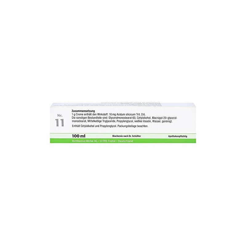 Biochemie 11 Silicea D 6 Cream