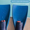 Sporti Essential Floating Swim Fins (Color) - Toddler 11-12 (YellowGreen)