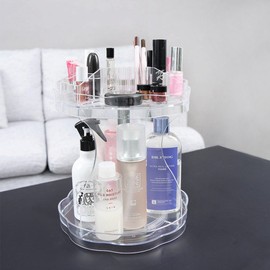 [Home & House] Turn On 360-Degree Rotating Cosmetic Organizer 2-Tier