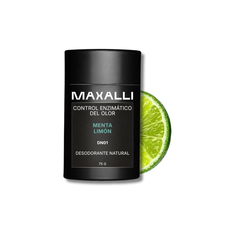Desodorante Natural Para Axilas y Cuerpo En Barra Control Enzimático