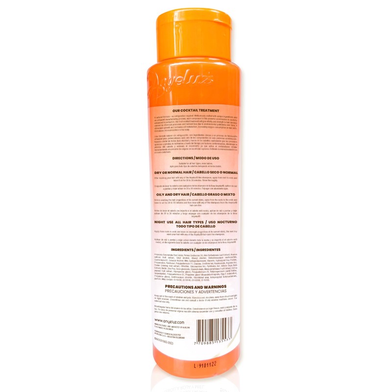 ANYELUZ Hair Mask with Banana and Fruit Extracts – For