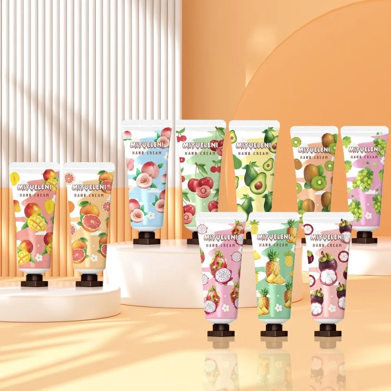 Set 10 Cremas Para Manos Hidratantes Frutales Fruit-a