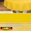 ANRO Oilcloth Tablecloth, Washable, Oilcloth, Garden Tablecloth, Outdoor, Indoor, Round,