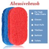 8 Pack Teak Brush Cleaner with Handle Teak Cleaning Brush