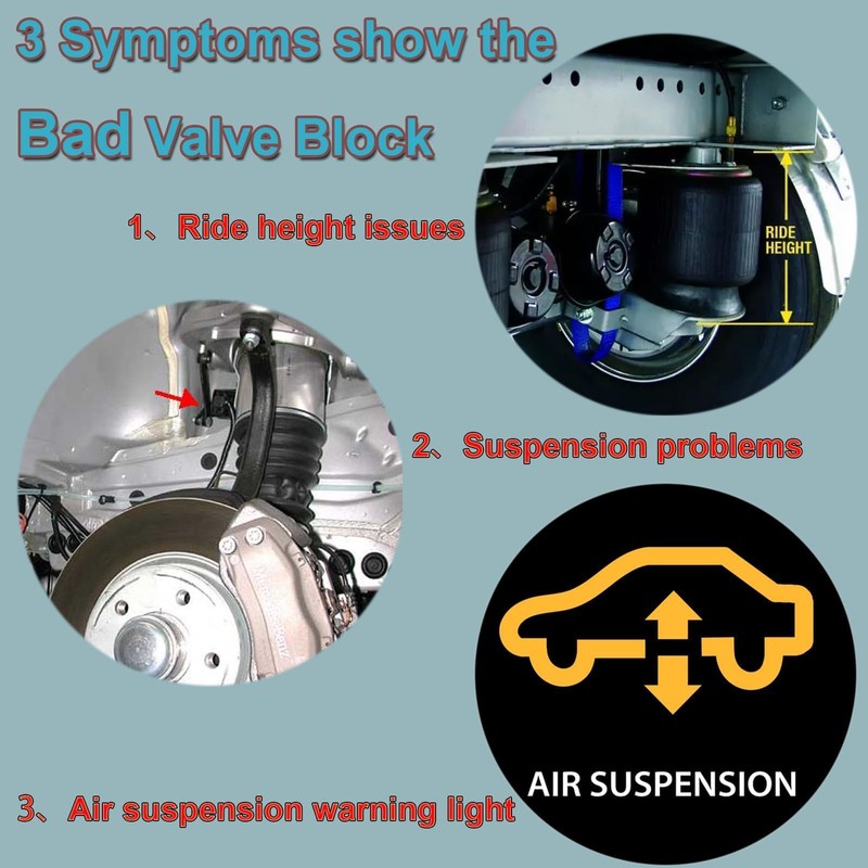 Ensun Air Suspension Solenoid Valve Block Compatible with 7-Series G11