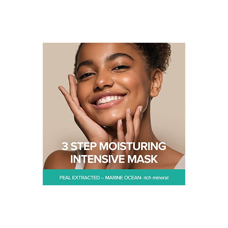 JMsolution Marine Luminous Pearl 3 Step Moisture Mask Plus (10