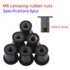 Rubber Nut M6, Tbest Rubber Nut M6, Kayak Well Nuts,