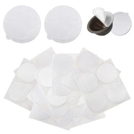 70Pcs 60mm Aluminum Foils Lids Seals Coffee Pods Seal Lids Reusable Pads Seals Lids Foil Sticker Seals Lids Compatible with Nespresso Vertuo Coffee Capsules