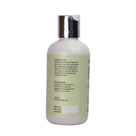 HAPPY TWIGGS Nourishing Oil for Babies - Organic & Natural - Sunflower, Coconut, Rosehip & Mango Oils for Kids - Non-GMO, Vegan, Cruelty-Free, Fragrance & Dye-Free Toddlers Skin Care Products