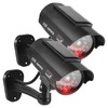Sporgo Pack of 2 Dummy Outdoor Cameras: Solar Dummy Surveillance