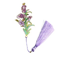 SSLBeryl Bookmarks for Book Lovers Book Marks for Reading Women Christmas Birthday Graduation Gifts for Her Teens Cute Flower Bookmark Book Markers Stocking Stuffers for Women (Orchid)