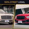 No Drill License Plate Holder Compatible with Bentley Continental 2001-2024,