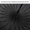 16 Ribs Large Windproof Umbrellas Automatic Open Oversize Sun Rain