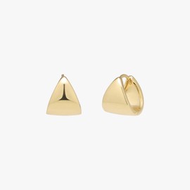 Gold&Deer 14K Goldfield Bold Trinity One-Touch Earrings Yellow Gold / 골드앤디어 14K 골드필드 볼드 트리니티 원터치 귀걸이 옐로우골드