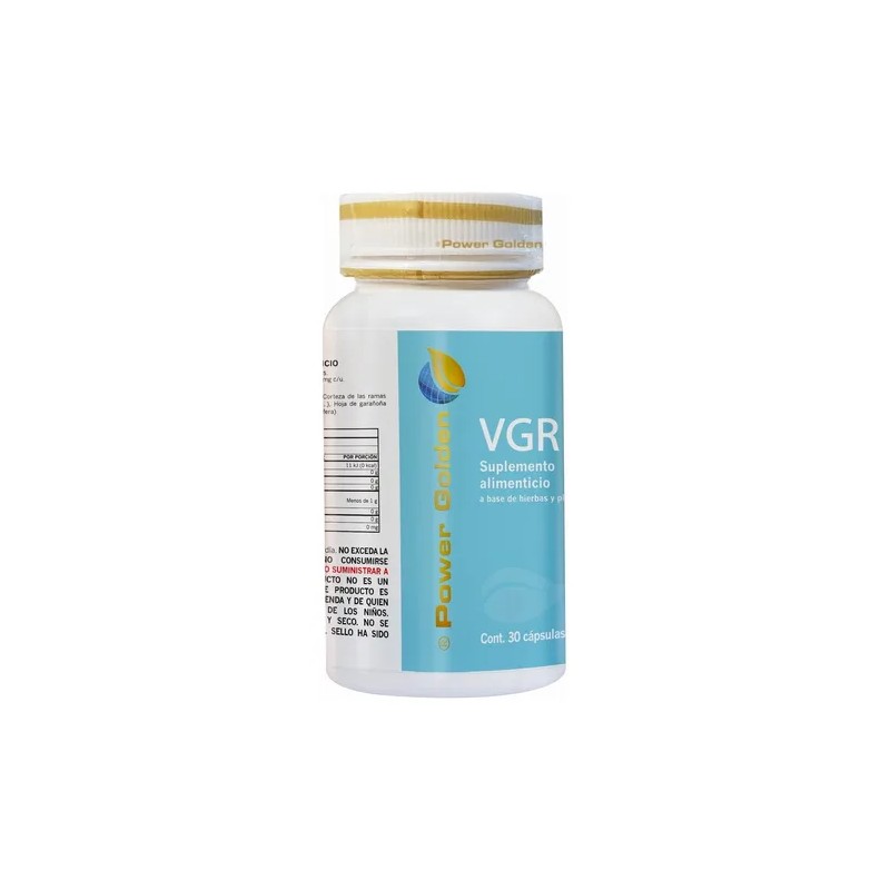Suplemento Alimenticio Vgr 30 Capsulas 500 Mg Cu Sin Sabor