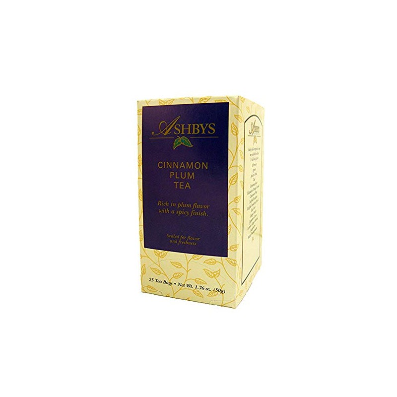 Ashbys Cinnamon Plum Tea, 25 Bags