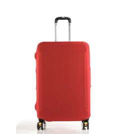 Magik Elastic Luggage Suitcase Protector Cover Suitcase Anti- Dust Scratch 18"-28” (Red, M (22-24''))
