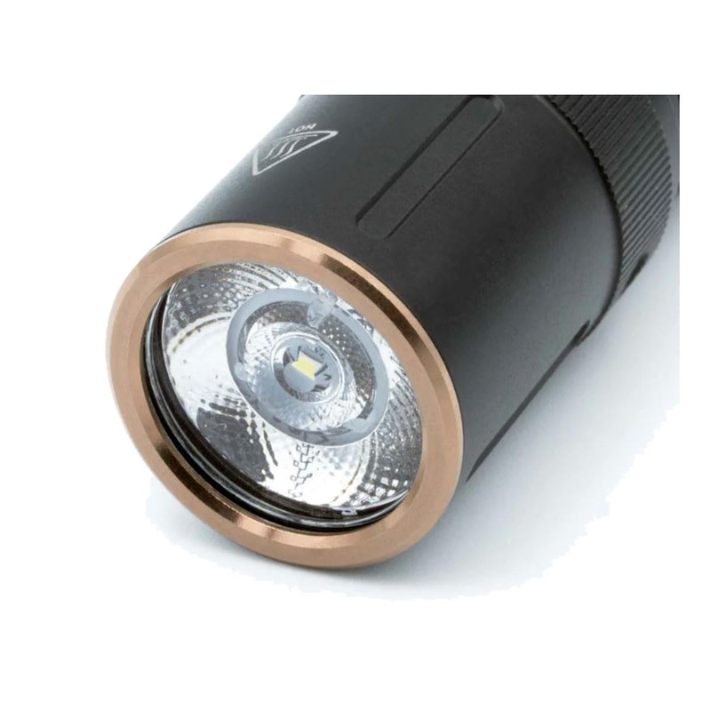 FENIX Light Black 77mm Portable EDC Flashlight CA18 LED Brightness