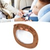 Baby Car Mirror Cute Cartoon Super Soft Fabric Acrylic Car
