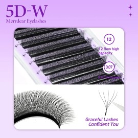 Blister Prearmado Volume 5d W Shape Mix Black 8-15 Mm