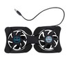 Gadpiparty Portable Foldable Laptop Cooler with USB Powered Fans Compact