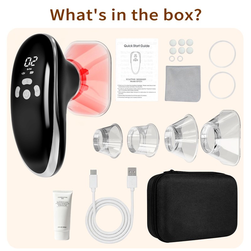 Body Sculpting Machine 10‑Level 3‑Mode Massager