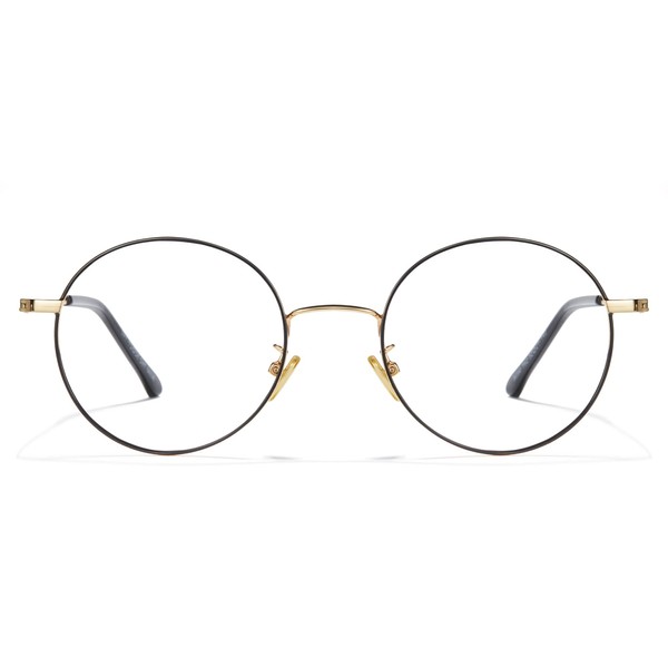 Cyxus Round Blue Light Glasses Men Women UV Blocking Filter