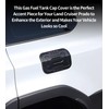 Gas Fuel Tank Cap Protect Cover Trim Compatible with 2024