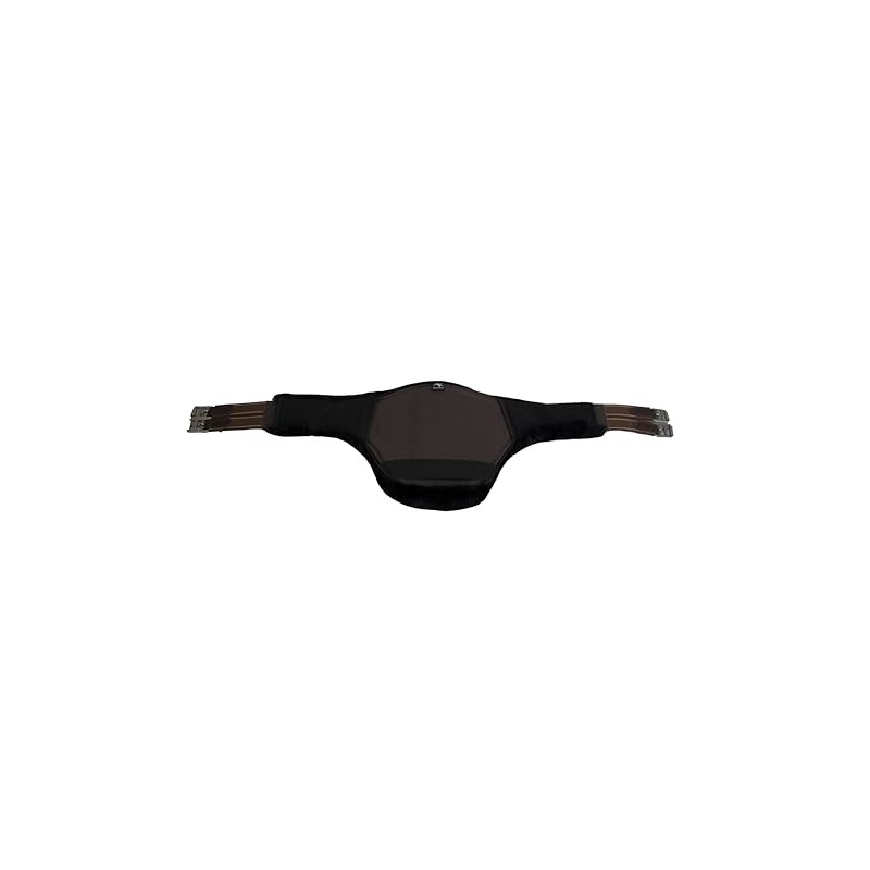 Engel Reitsport ENGEL GERMANY Sheepskin Studguard Girth Cover (SpringBagu) black