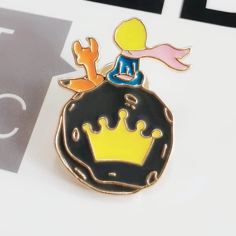 Insignia Del Principito Broche Del Príncipe Estrella Zorro J