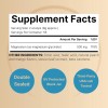 Naturebell Magnesium Glycinate Powder 500Mg, 1Lb Peach Mango Flavor
