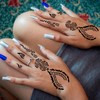 Henna Tattoo Stencils Kit for Hand, 24 Sheets Indian Arabic