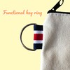 NUTFORD Canvas Coin Purse Pouch Bag Plain Colour Multiple Choices