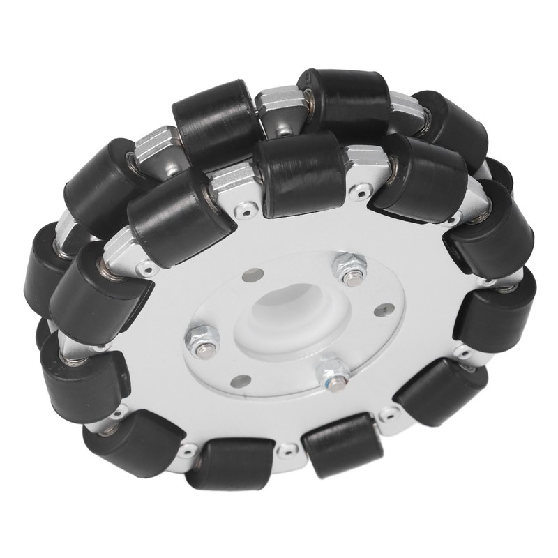 127mm Double Aluminum Omni Wheel with Bearing Rollers Omni Directional