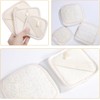 Esponja Vegetal para Ducha de Baño 5 Piezas, Lufa Beige