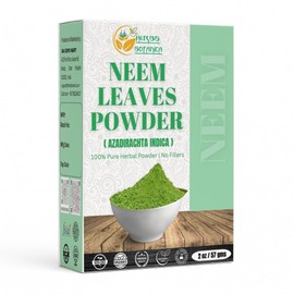 Herbs Botanica Neem Powder 100% Pure Natural Leaf Powder for Hair, Skin & DIY Uses Finely Ground & Additive Free Natural Supplement in Resealable Pack – 2 oz