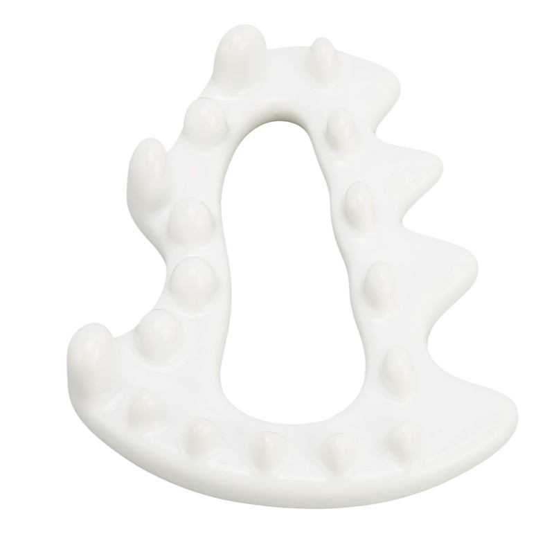 Body Face Ceramic Gua Sha Massager Static Free Eliminate Cellulite