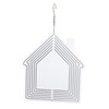 DIY Sublimation Metal Wind Spinner Hanging Blank Wind Chimes Garden