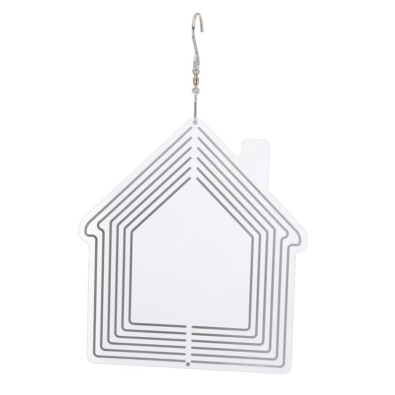 DIY Sublimation Metal Wind Spinner Hanging Blank Wind Chimes Garden