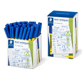 STAEDTLER 307-3 CT50 Noris Handwriting Pen - Blue (Tub of 50)