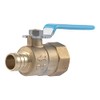 SharkBite 3/4 x 3/4 Inch FNPT Crimp Ball Valve, Brass