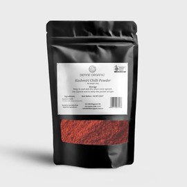 Define Organic Kashmiri Chilli Powder 200g – Mild Heat/Rich Red Colour – Pure & Natural