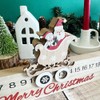 Santa Advent Countdown Slider, Wooden Christmas Countdown, Father Christmas Ruler,