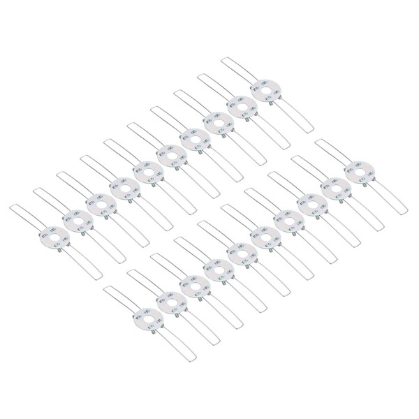 PATIKIL 4.7" Lampshade Spring Clip, 20 Pack Metal Fixing Spring