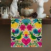 Floral Table Runner Mexican Kitchen Dining Table Decoration for Home