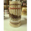 Budweiser 1981 Budweiser Holiday Beer Stein Clydesdale Snowy Woodland Ceramarte