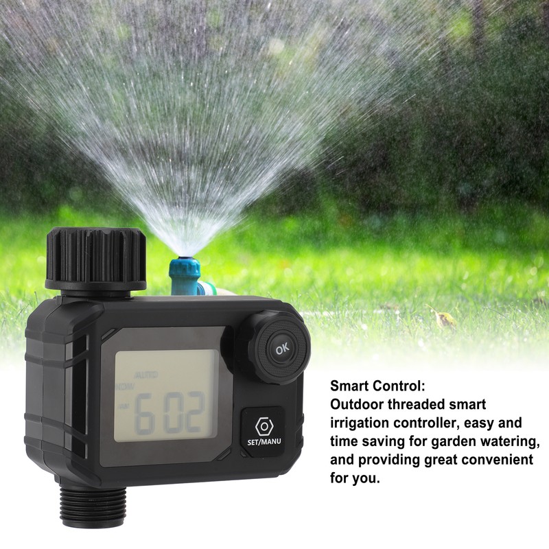 Digital Water Timer 3/4 Inch Male Thread Intelligent Programmable Automatic
