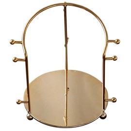 Abaodam Metal Crown Display Stand Jewelry Display Headband Holder for Bride Hair Band Rack