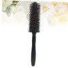 Minkissy Black Curly Hair Comb Ergonomic Wooden Detangling Brush for