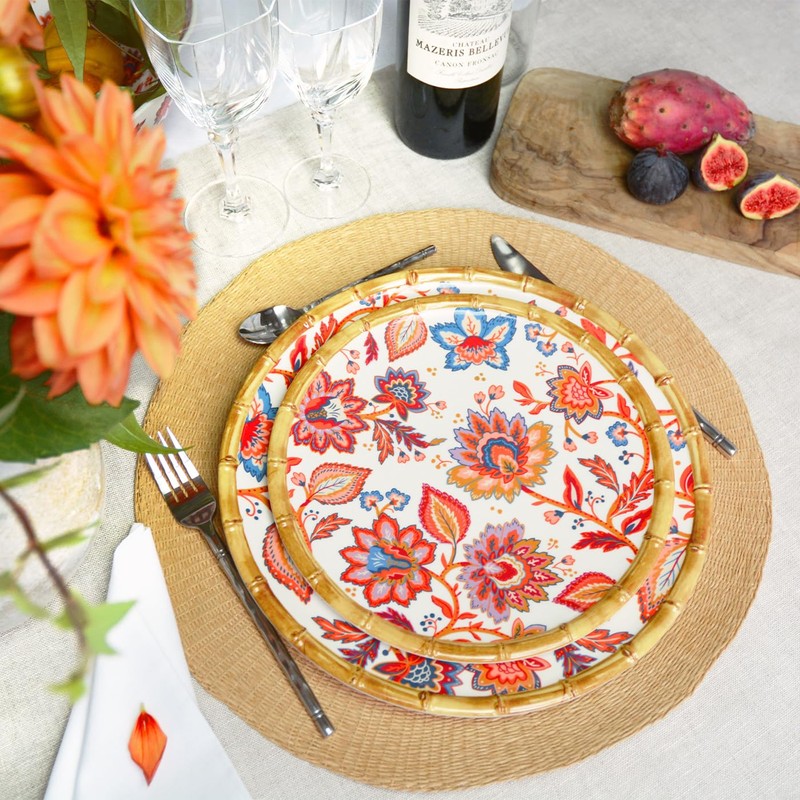 Les Jardins de la Comtesse - Melamine Dessert Plate, Floral